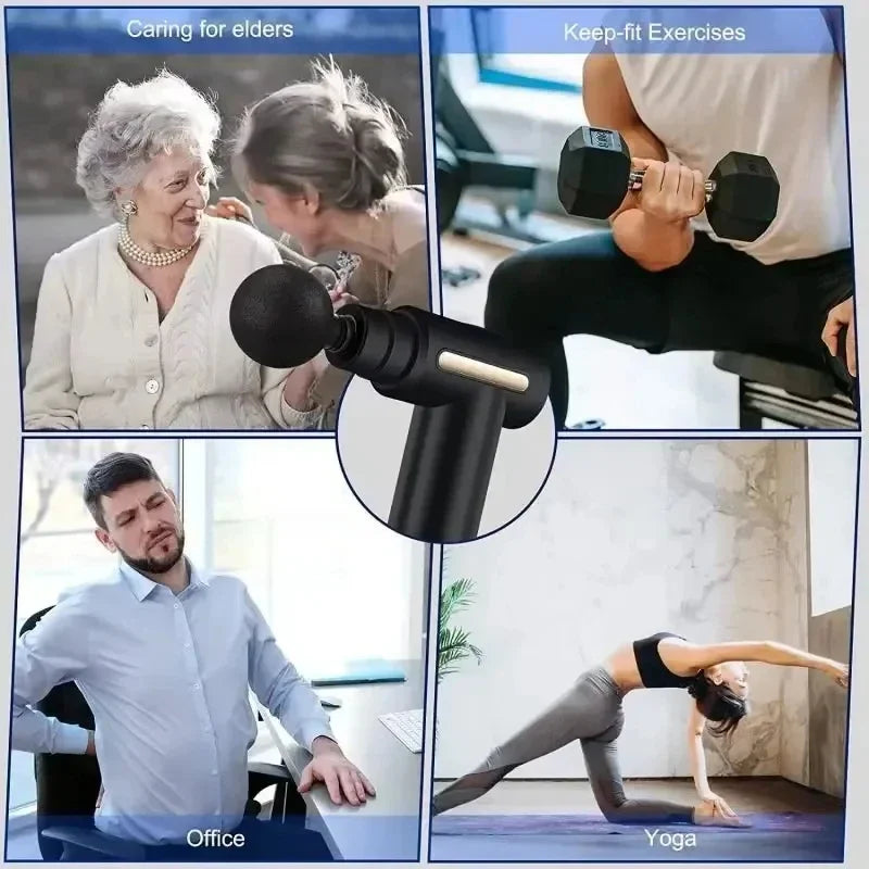 FlexPulse™ Mini Massage Gun - Relieve Fatigue, Anywhere, Anytime