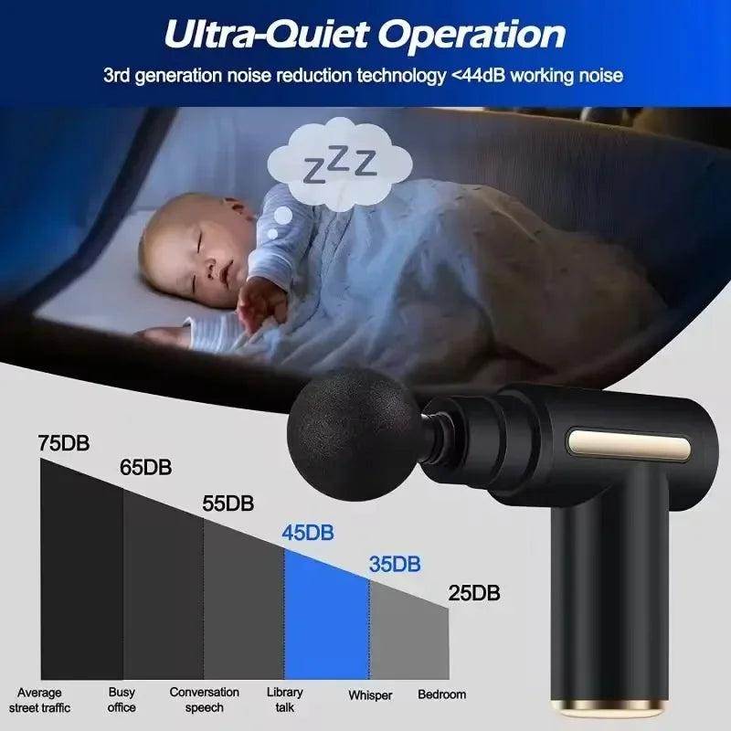 FlexPulse™ Mini Massage Gun - Relieve Fatigue, Anywhere, Anytime