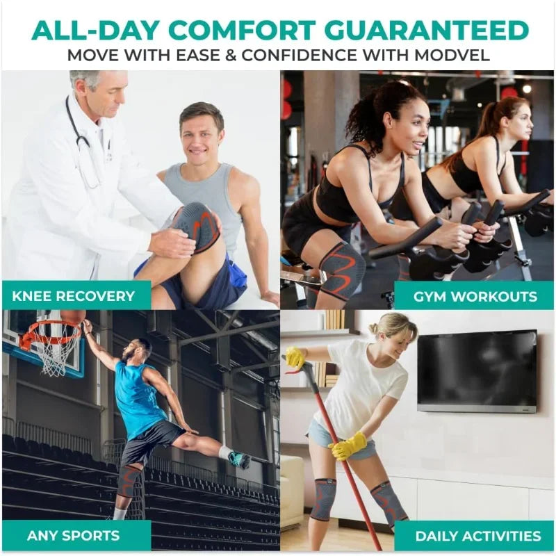 FlexGuard™ Compression Knee Sleeve - Support. Stabilize. Perform.