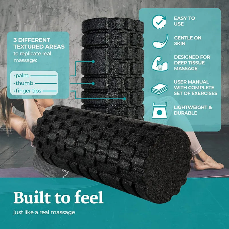 FlexRoll™ Deep Tissue Massage Roller - Effectively Relieve Tension & Stress