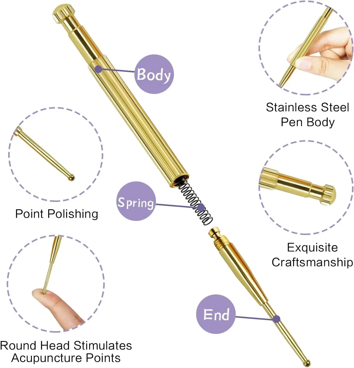 FlexVibe™ Trigger Point AcuPen – Precision Relief for Muscle Pain & Tension