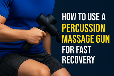 How to Use a Percussion Massage Gun for Fast Recovery